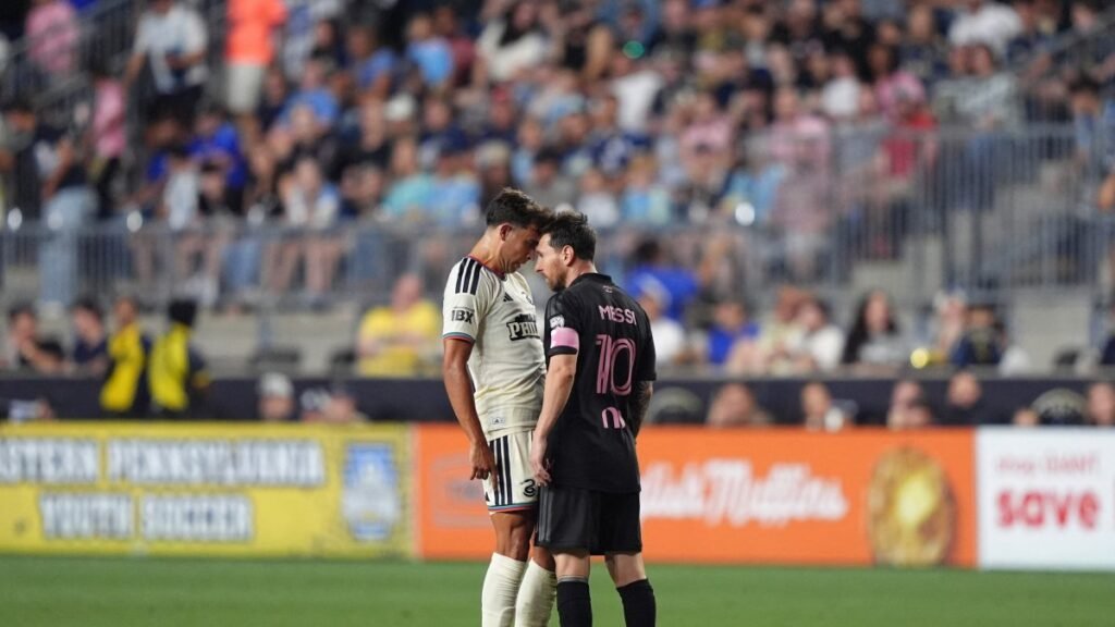 MLS, Philadelphia'daki ateşli berabere kalışta Messi'yi ceza verdi
