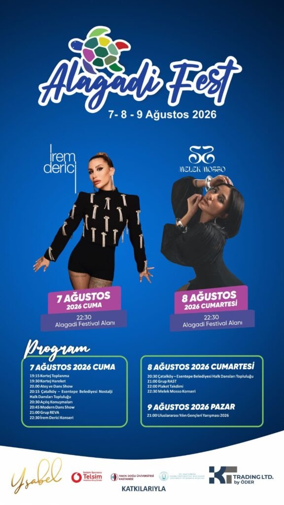 Alagadi Fest 2026 bu akşam başlıyor