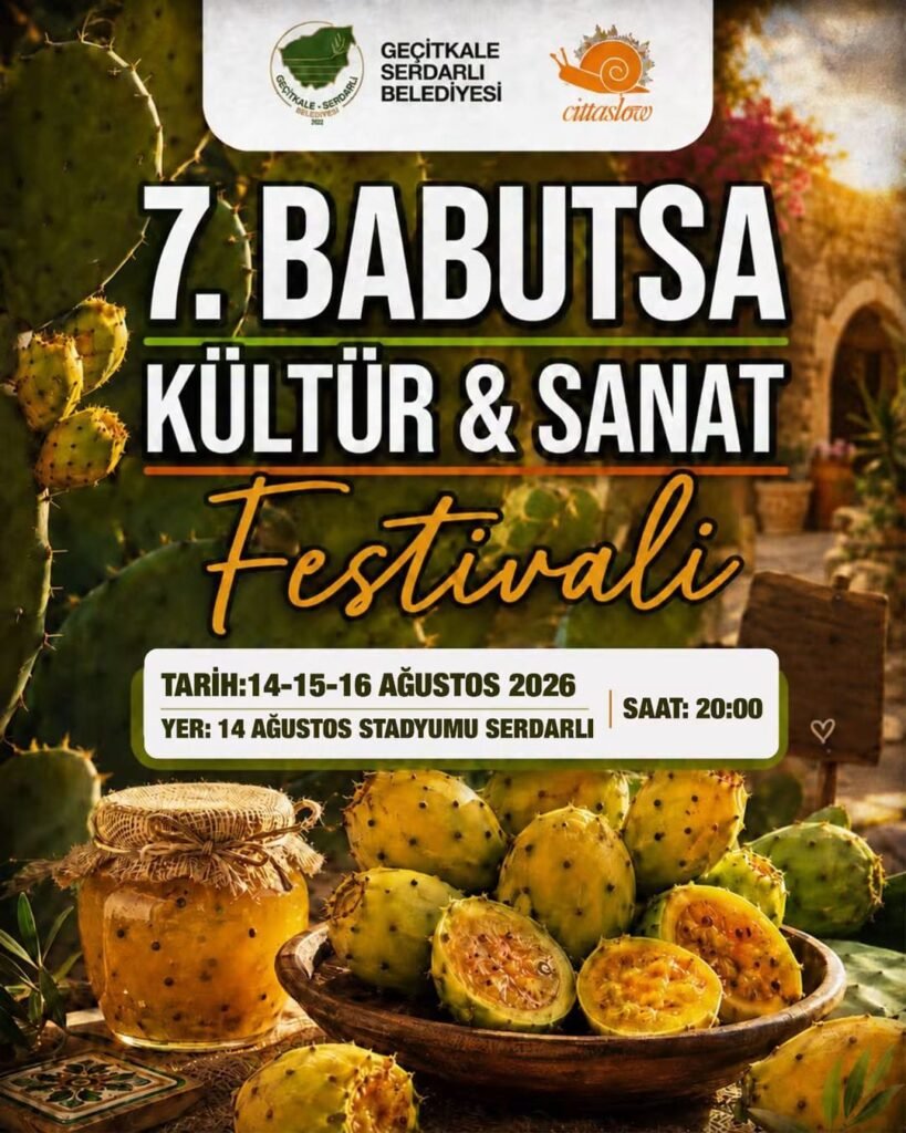 Serdarlı 7. Babutsa Kültür ve Sanat Festivali yarın başlıyor Serdarlı 7. Babutsa Kültür ve Sanat Festivali yarın başlıyor