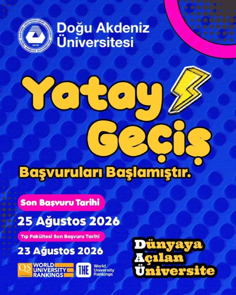 DAÜ’de yatay geçiş başvuruları devam ediyor DAÜ’de yatay geçiş başvuruları devam ediyor