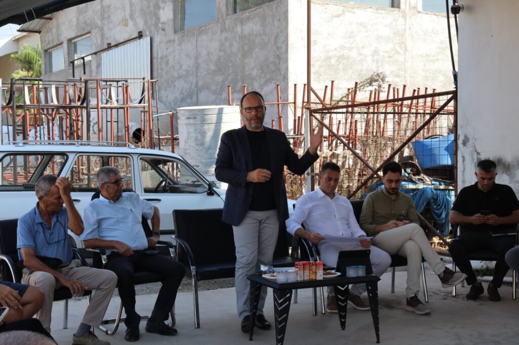 İskele Belediye Başkanı Sadıkoğlu, İskele Küçük Esnaf ve Sanayi Sitesini ziyaret etti İskele Belediye Başkanı Sadıkoğlu, İskele Küçük Esnaf ve Sanayi Sitesini ziyaret etti