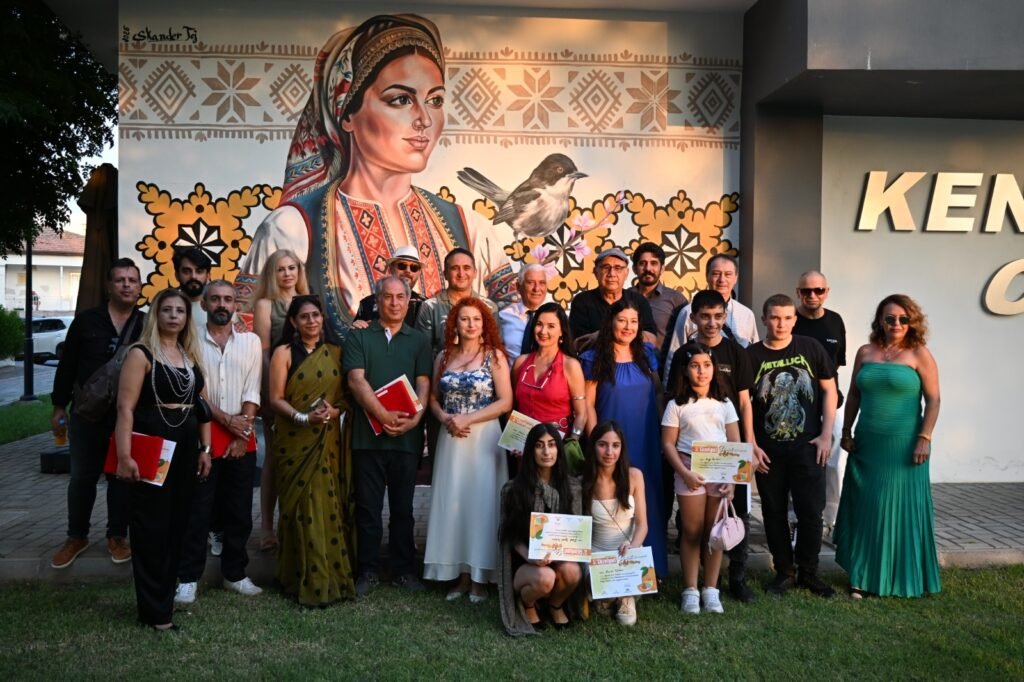 5. Uluslararası Güzelyurt Sanat Buluşması Sergisi açıldı 5. Uluslararası Güzelyurt Sanat Buluşması Sergisi açıldı