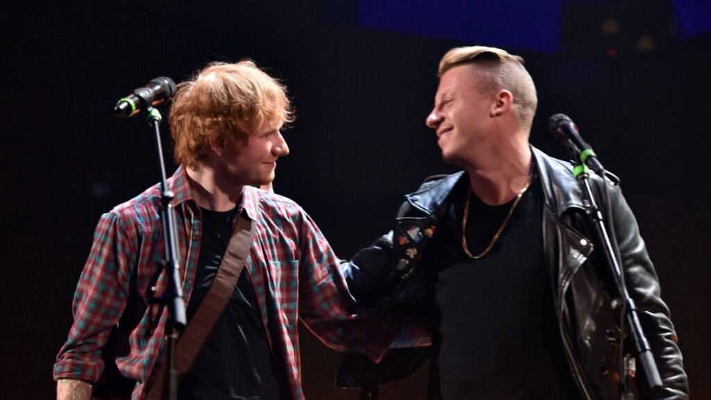 Ed Sheeran turu, Macklemore'un Gaza tutumundan dolayı protesto edildi