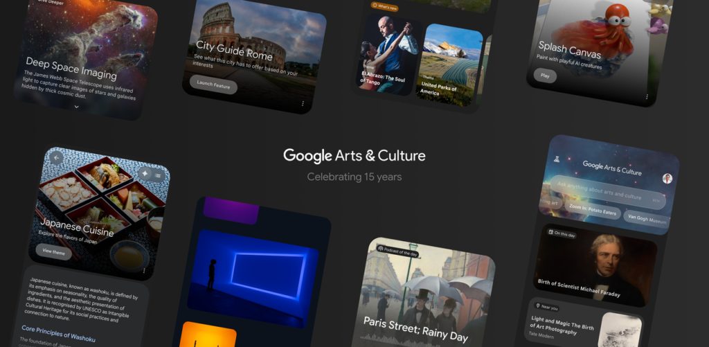 Google Sanat ve Kültür uygulamasına yeni yapay zeka özellikleri eklendi