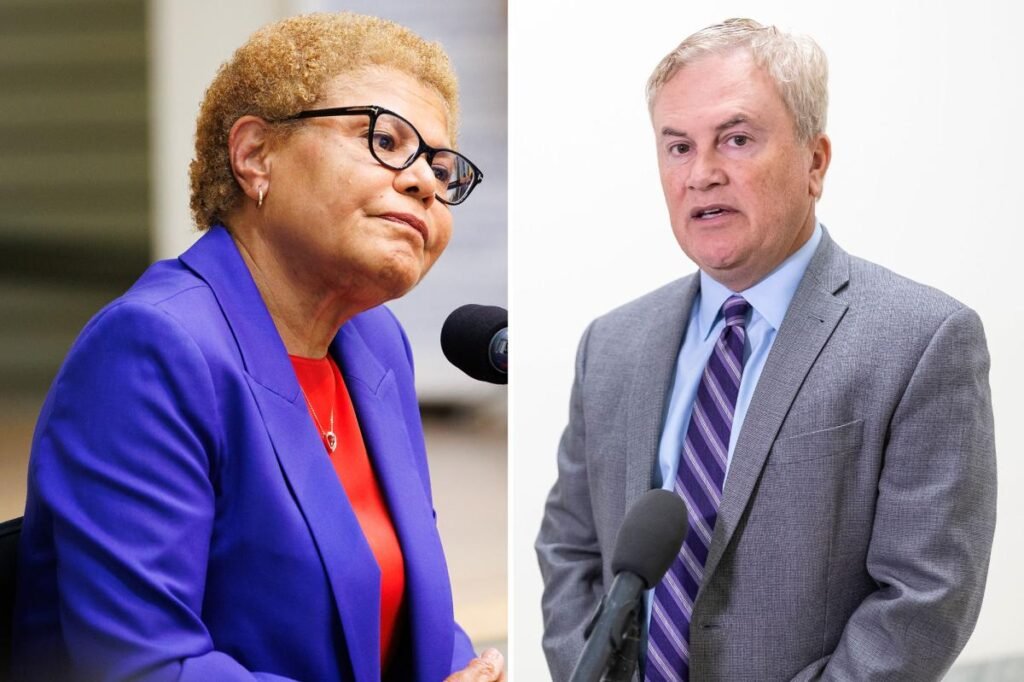 Karen Bass, Pacific Palisades etkinliği için Konut Komitesi toplantısını kaçırdı Karen Bass, Pacific Palisades etkinliği için Konut Komitesi toplantısını kaçırdı