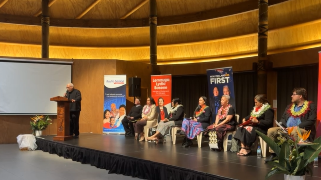 NZ'nin Pasifik seçmenleri Māngere forumunda siyasi partileri zorladı
