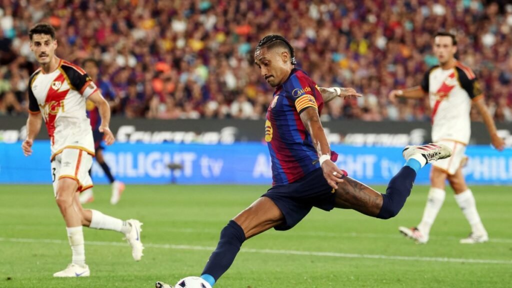 Raphinha, Barcelona'nın beklenmedik 9 numaralı çözümleri arasında öne çıktı