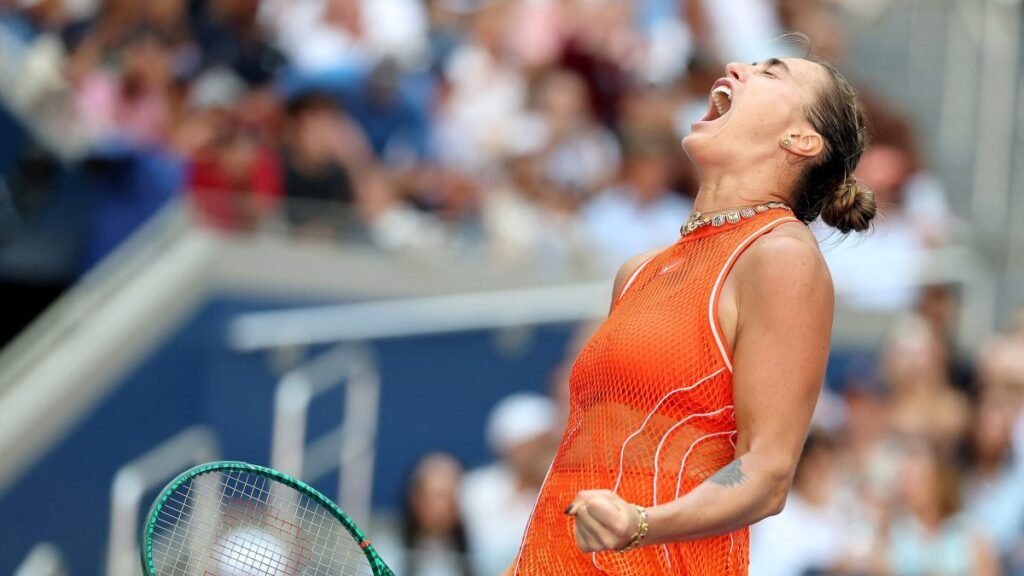 Sabalenka, Noskova maçını kazanarak ABD Açık'ta yarı finale yükseldi