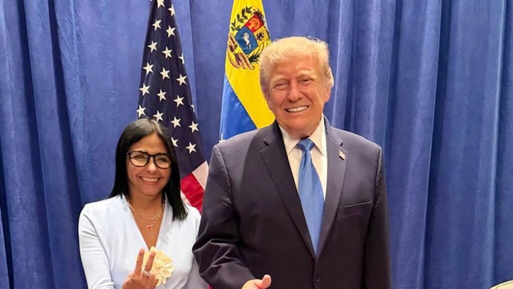 Trump ve Venezuela'nın Rodriguez'i Maduro'nun devrilmesinden sonra ilk toplantısını yaptı