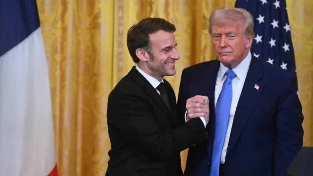 ABD Başkanı Trump, Fransa Cumhurbaşkanı Macron ile New York’ta görüştü ABD Başkanı Trump, Fransa Cumhurbaşkanı Macron ile New York'ta görüştü