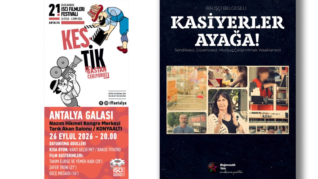 “Kasiyerler Ayağa” belgeseli, Antalya İşçi Filmleri Festivali’nde gösterilecek “Kasiyerler Ayağa” belgeseli, Antalya İşçi Filmleri Festivali’nde gösterilecek