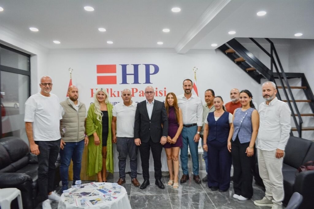 CTP Güzelyurt İlçesi, Halkın Partisi Güzelyurt İlçesi’ni ziyaret etti