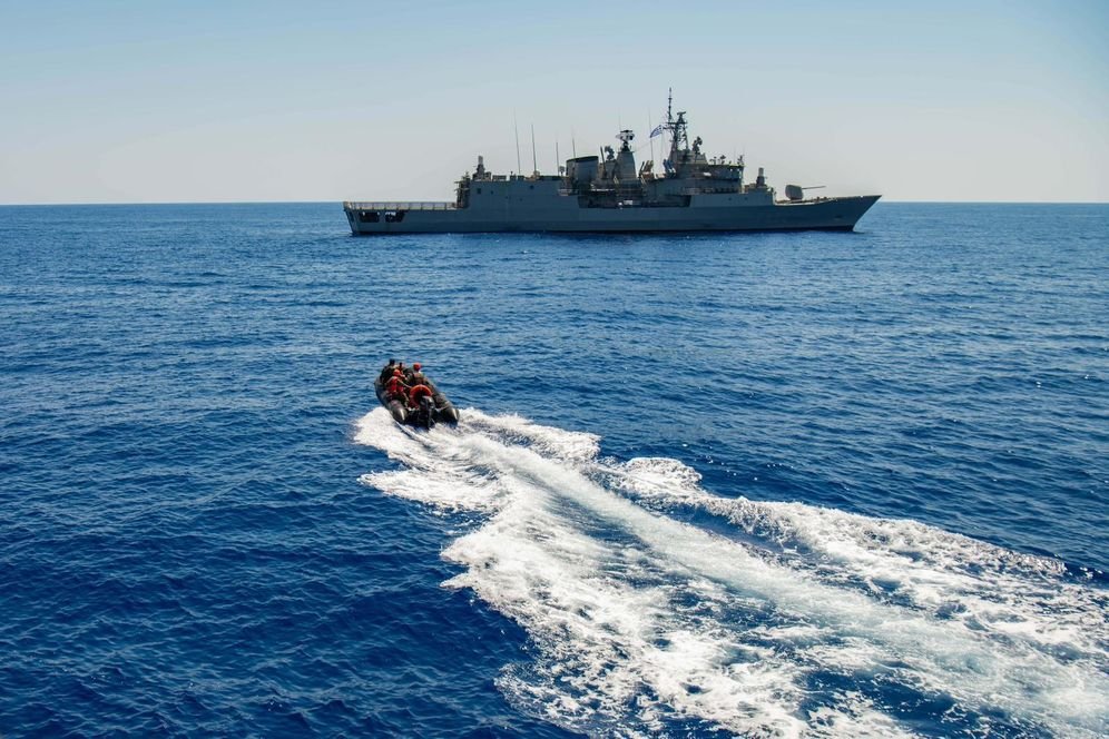 İsrail ve Yunanistan donanmalarından Akdeniz’de ortak tatbikat İsrail ve Yunanistan donanmalarından Akdeniz'de ortak tatbikat