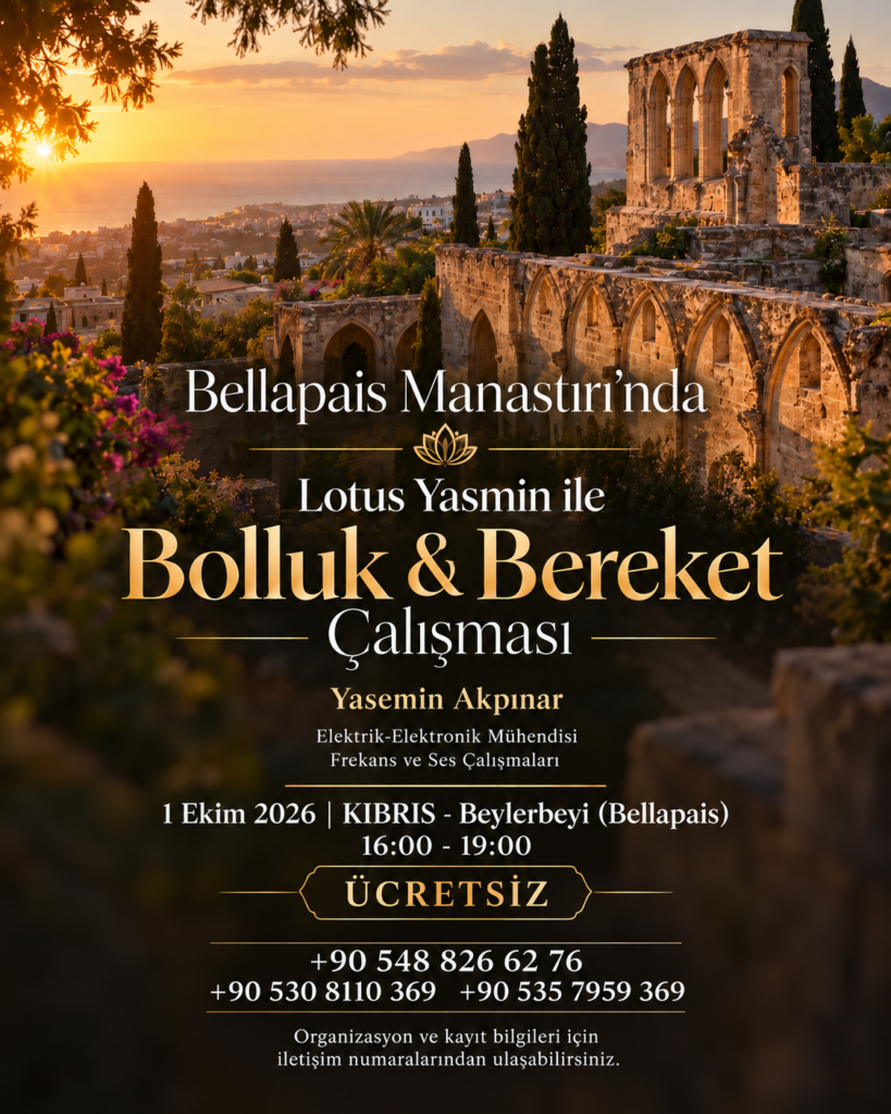 Bellapais Manastırı’nda ‘Bolluk ve Bereket çalışması yapılacak Bellapais Manastırı’nda ‘Bolluk ve Bereket çalışması yapılacak