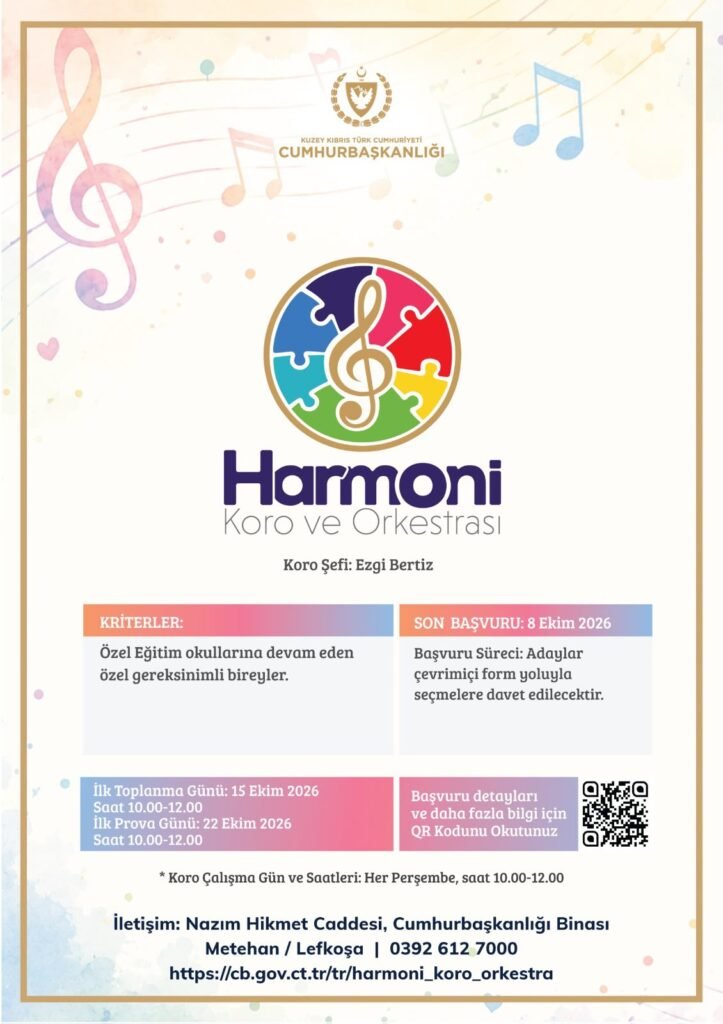 “Cumhurbaşkanlığı Harmoni Koro ve Orkestrası” başvurular devam ediyor “Cumhurbaşkanlığı Harmoni Koro ve Orkestrası” başvurular devam ediyor