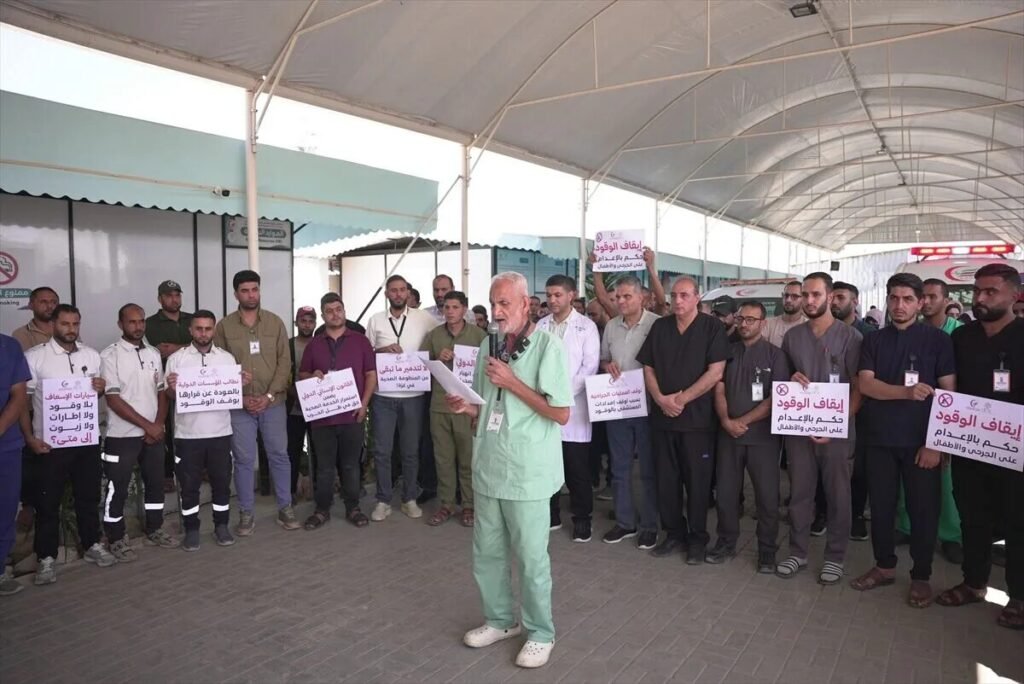 Gazze'deki Kuveyt Sahra Hastanesi: “Yakıt tedarikinin kesilmesi nedeniyle acil servis dışındaki hizmetler durdu”