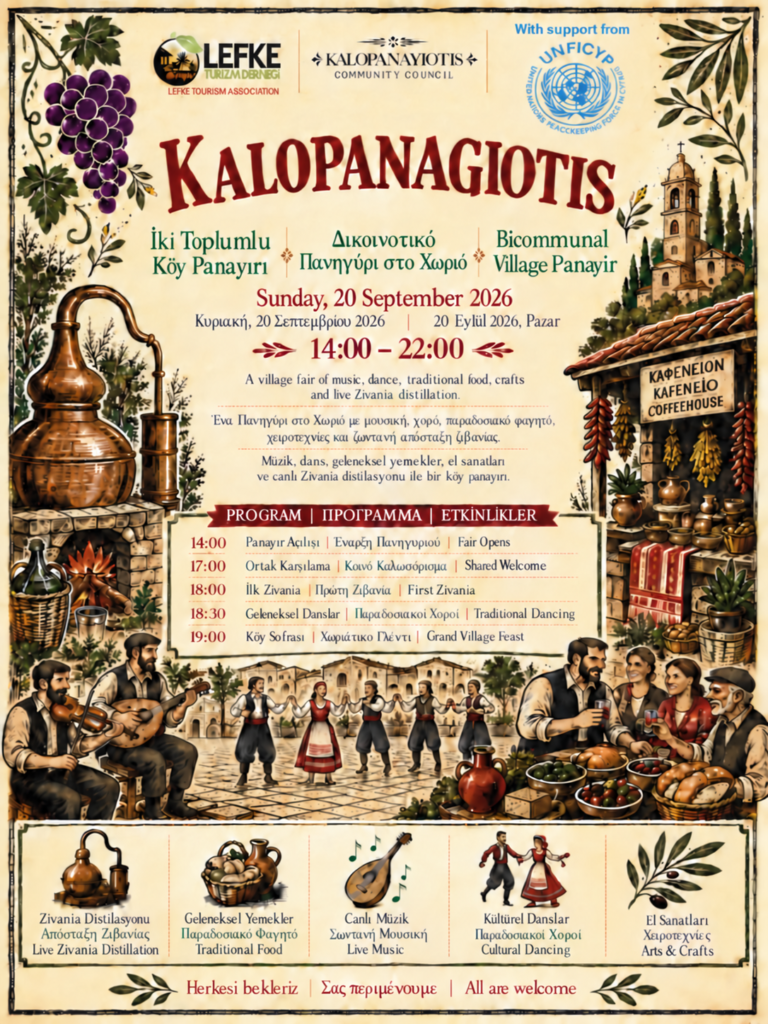 Kalopanayiotis’te iki toplumlu köy panayırı düzenleniyor Kalopanayiotis'te iki toplumlu köy panayırı düzenleniyor