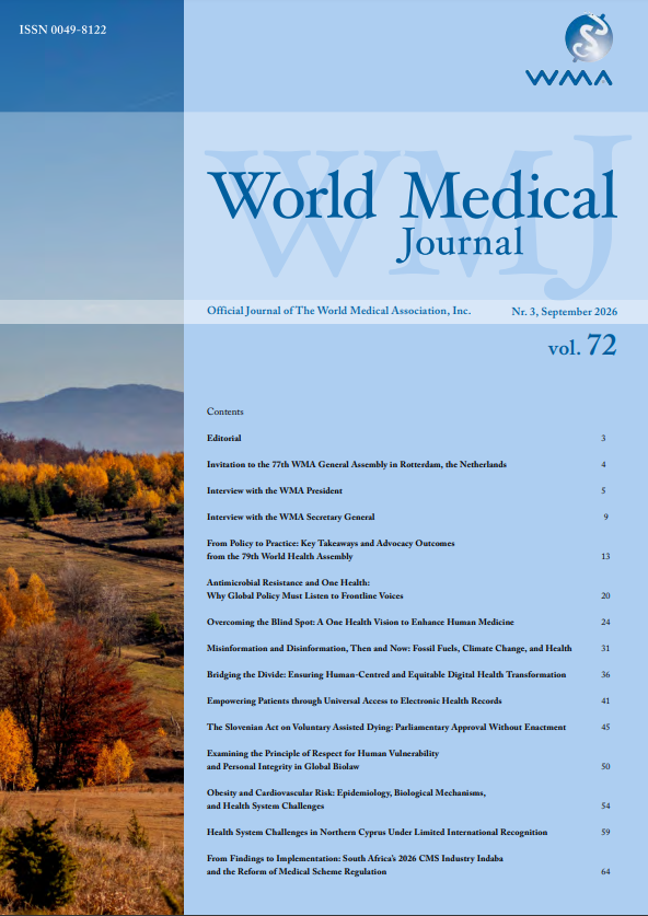 KTTB Başkanı Dalkan’ın makalesi World Medical Journal’da yayımlandı KTTB Başkanı Dalkan’ın makalesi World Medical Journal’da yayımlandı