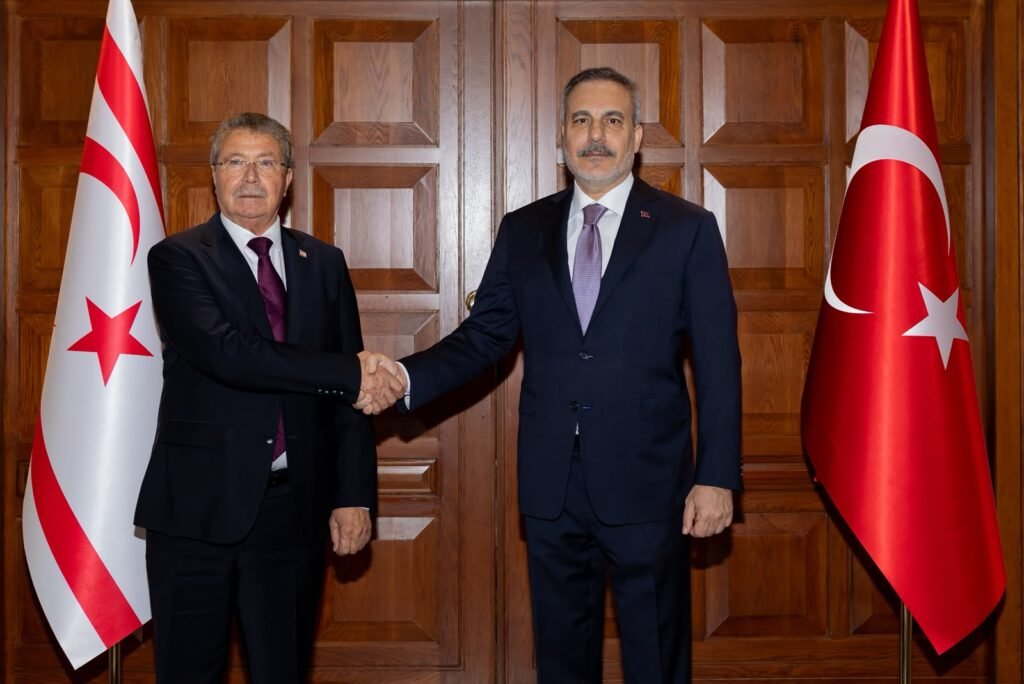 Üstel, Ankara temasları kapsamında TC Dışişleri Bakanı Fidan ile bir araya geldi