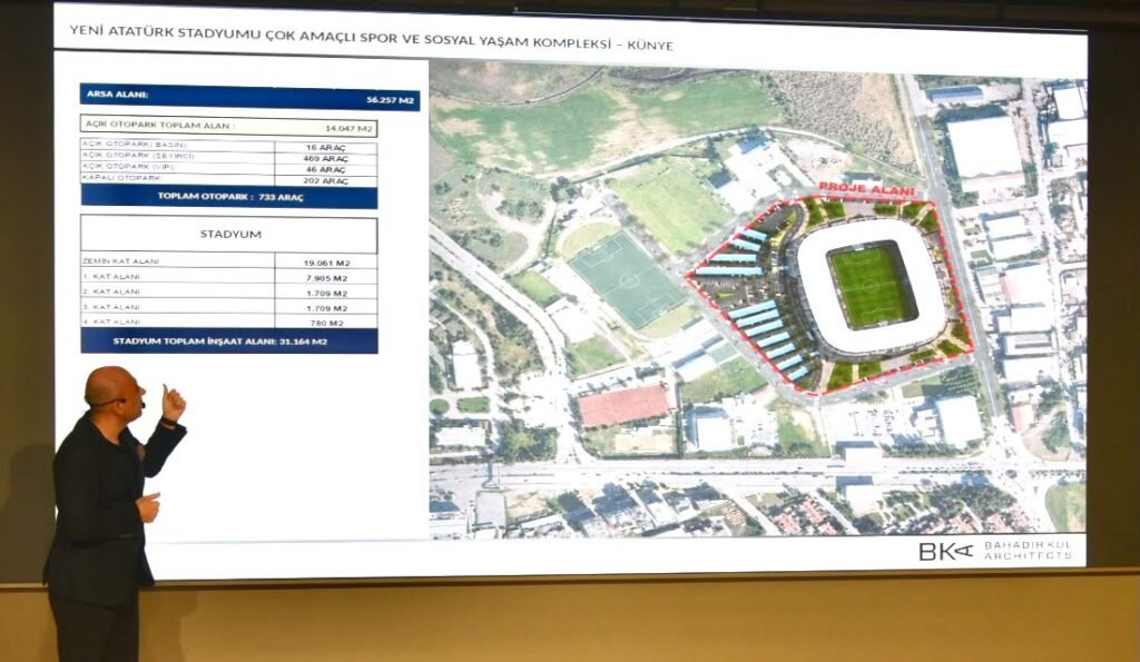 Atatürk Stadyumu ve Çok Amaçlı Spor Kompleksi tanıtıldı Atatürk Stadyumu ve Çok Amaçlı Spor Kompleksi tanıtıldı