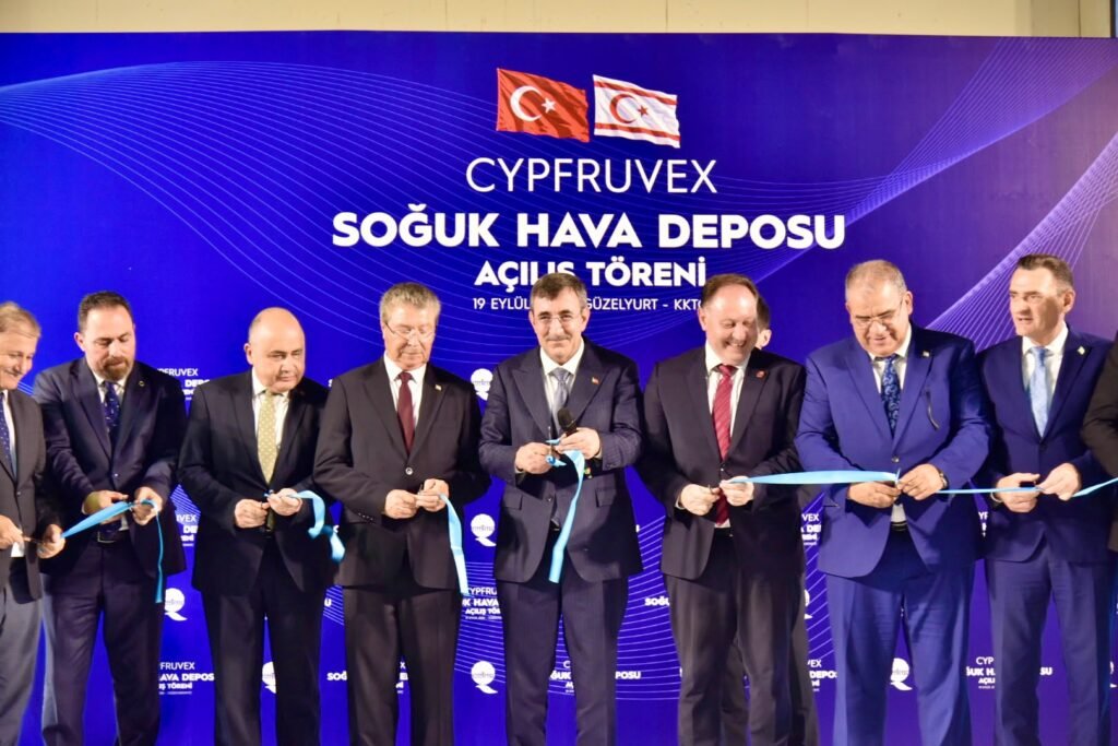 Cypfruvex’in 15 bin tonluk soğuk hava deposu hizmette