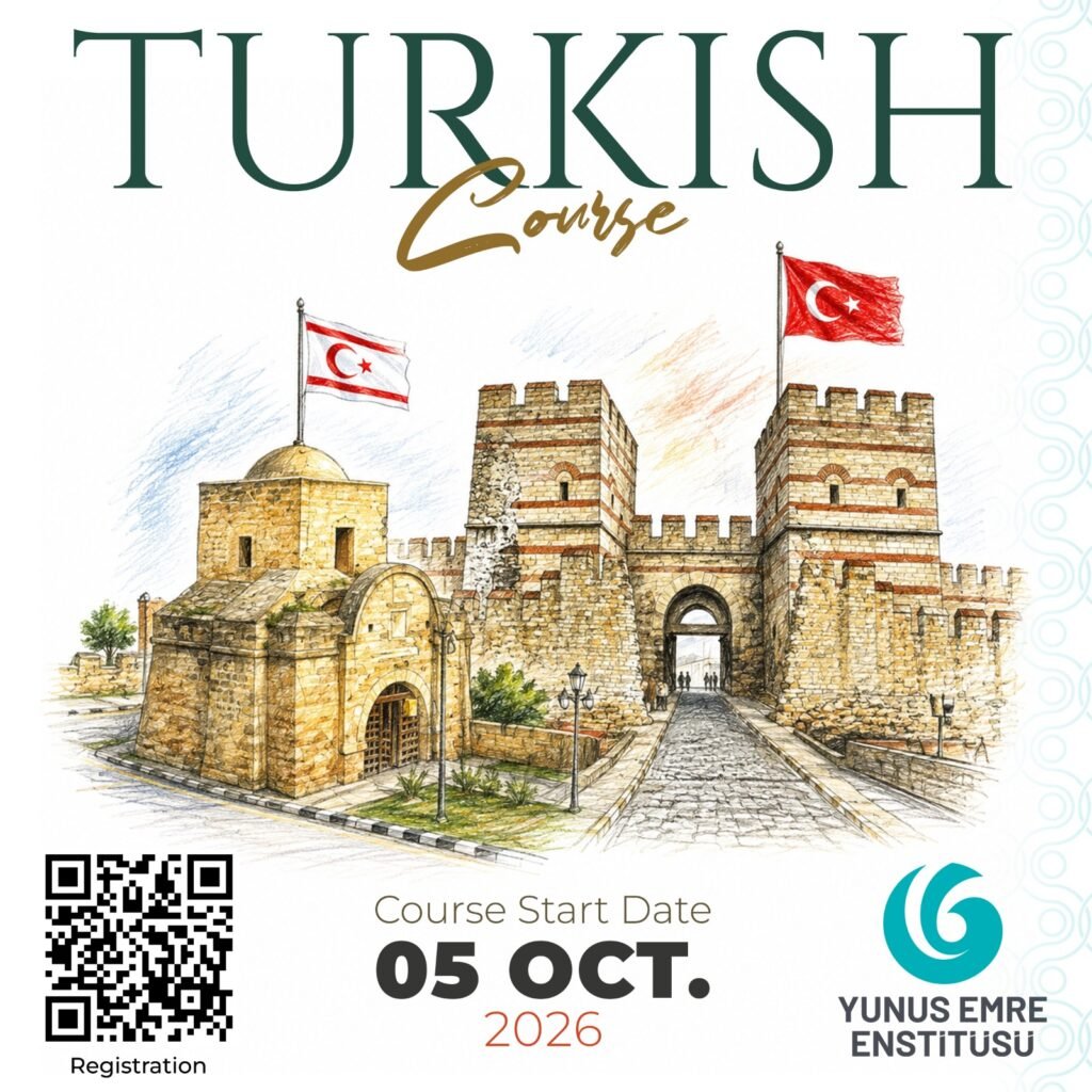 Lefkoşa Yunus Emre Enstitüsü, Türkçe kursu kayıtları başladı Lefkoşa Yunus Emre Enstitüsü, Türkçe kursu kayıtları başladı