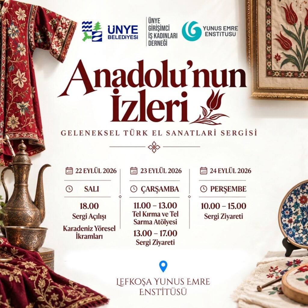 “Anadolu’nun İzleri Sergisi” Lefkoşa’da sanatseverlerle buluşacak “Anadolu’nun İzleri Sergisi” Lefkoşa’da sanatseverlerle buluşacak