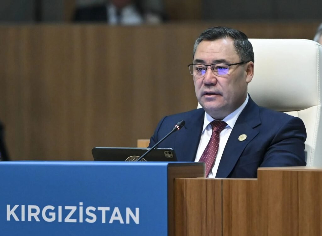 Kırgızistan Cumhurbaşkanı Caparov, TDT Devlet Başkanları Konseyi 13. Zirvesi’nde konuştu Kırgızistan Cumhurbaşkanı Caparov, TDT Devlet Başkanları Konseyi 13. Zirvesi'nde konuştu