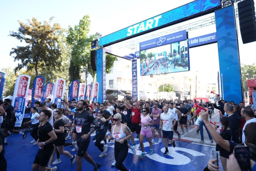 Ülker Lefkoşa Yarı Maratonu’nda 5 kilometre koşusu yapıldı