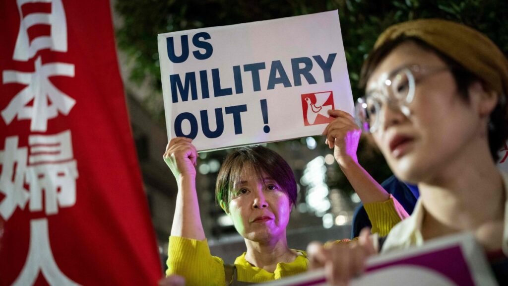 ABD askerlerine Okinawa cinayeti nedeniyle sokağa çıkma yasağı ve alkol yasağı getirildi
