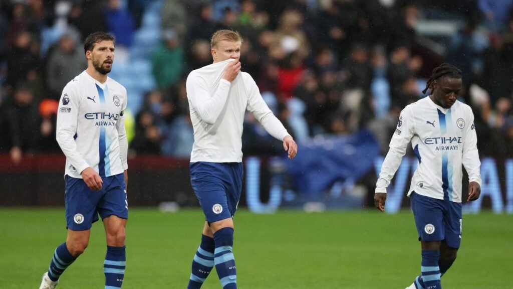 Man City’nin kusursuz başlangıcı Aston Villa karşısında sona erdi