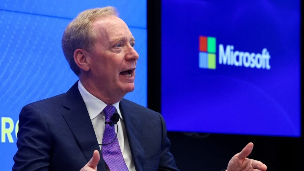Microsoft başkanı süt, yapay zekadan daha fazla düzenlemeye tabi diyor Microsoft başkanı süt, yapay zekadan daha fazla düzenlemeye tabi diyor
