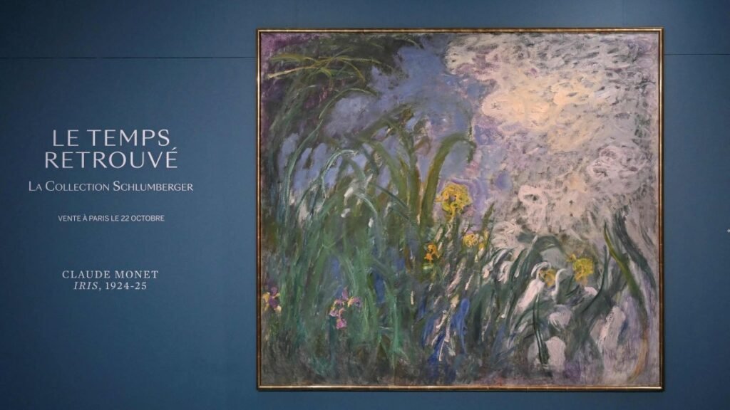 Monet’nin ‘İris’ tablosu Paris müzayedesinde rekor 56 milyon dolara satıldı Monet'nin 'İris' tablosu Paris müzayedesinde rekor 56 milyon dolara satıldı