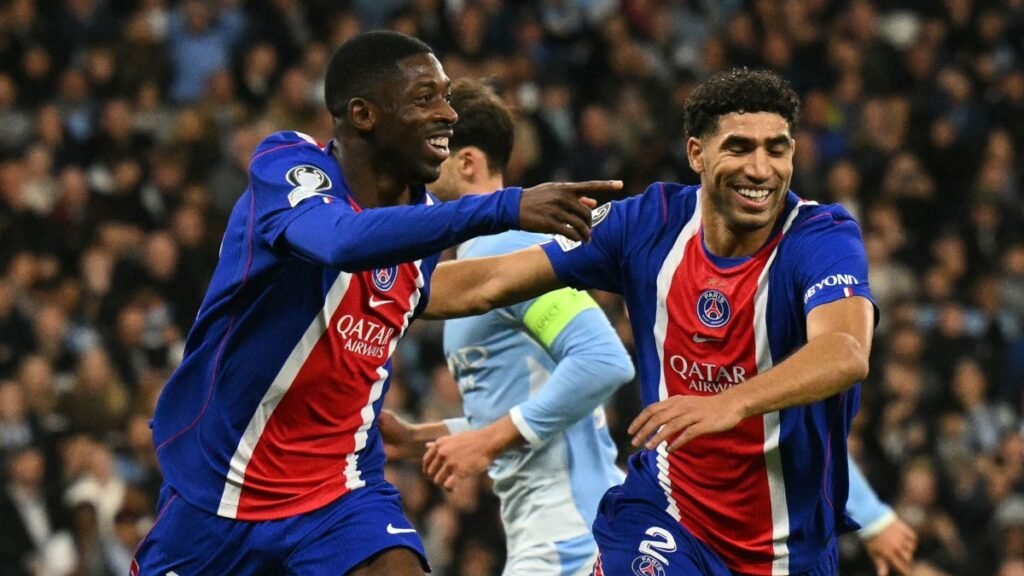 PSG, Şampiyonlar Ligi’nde Man City’ye gol rekoru kırdırdı PSG, Şampiyonlar Ligi'nde Man City'ye gol rekoru kırdırdı