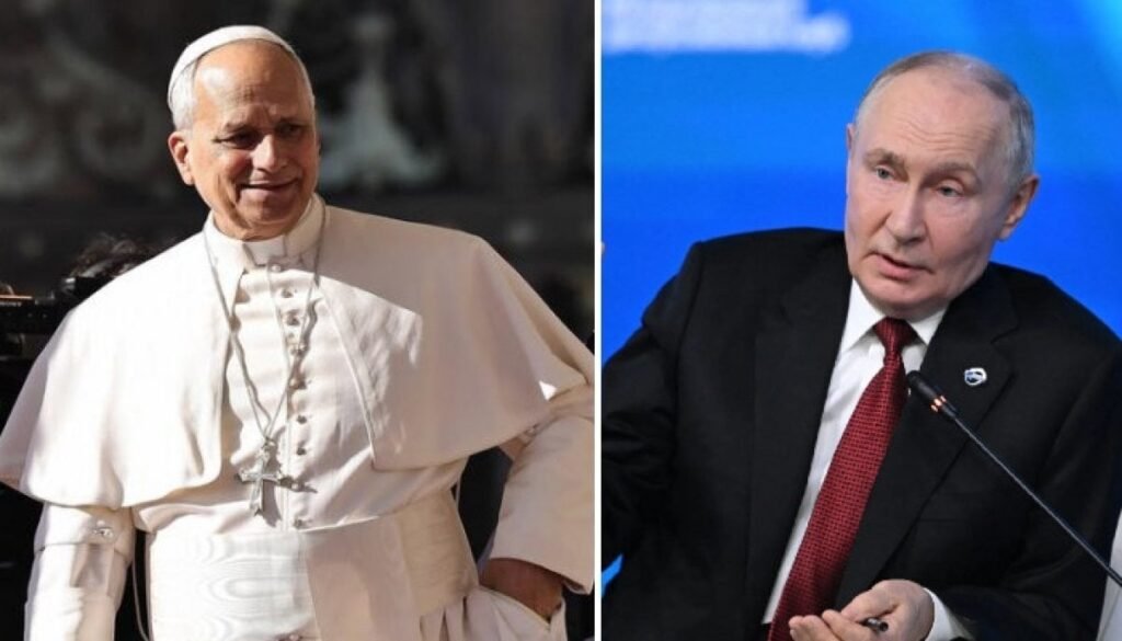 Papa Leo ve Putin, Ukrayna savaşı için telefon görüşmesi yaptı Papa Leo ve Putin, Ukrayna savaşı için telefon görüşmesi yaptı