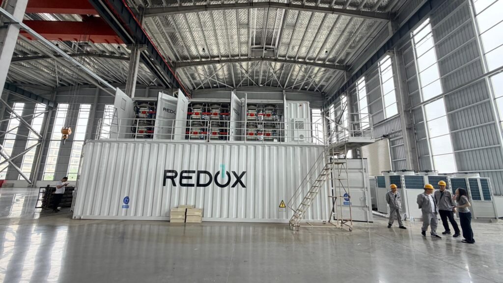 Redox One’un uzun süreli enerji depolama planları Redox One'un uzun süreli enerji depolama planları