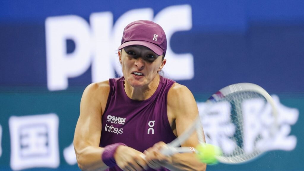 Swiatek, WTA Finalleri için güçlü bir final hedefliyor Swiatek, WTA Finalleri için güçlü bir final hedefliyor