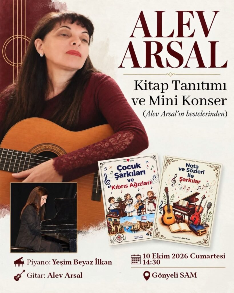 Alev Arsal’ın iki kitabı tanıtılacak Alev Arsal’ın iki kitabı tanıtılacak