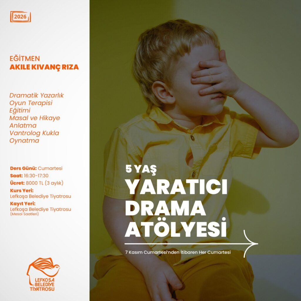 LBT'nin 5 ve 6 yaş grubu çocuk tiyatrosu çalışmaları başlıyor