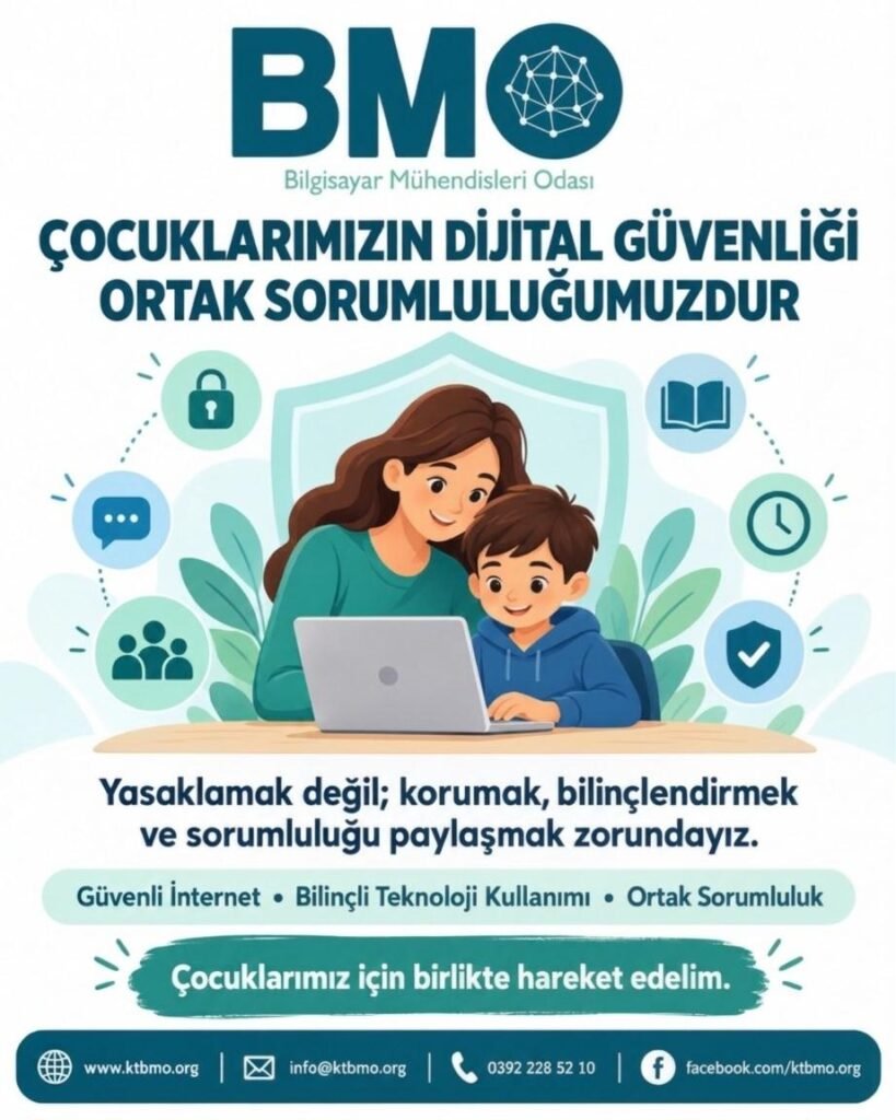 Bilgisayar Mühendisleri Odası, çocukların dijital güvenliği için iş birliği çağrısı yaptı