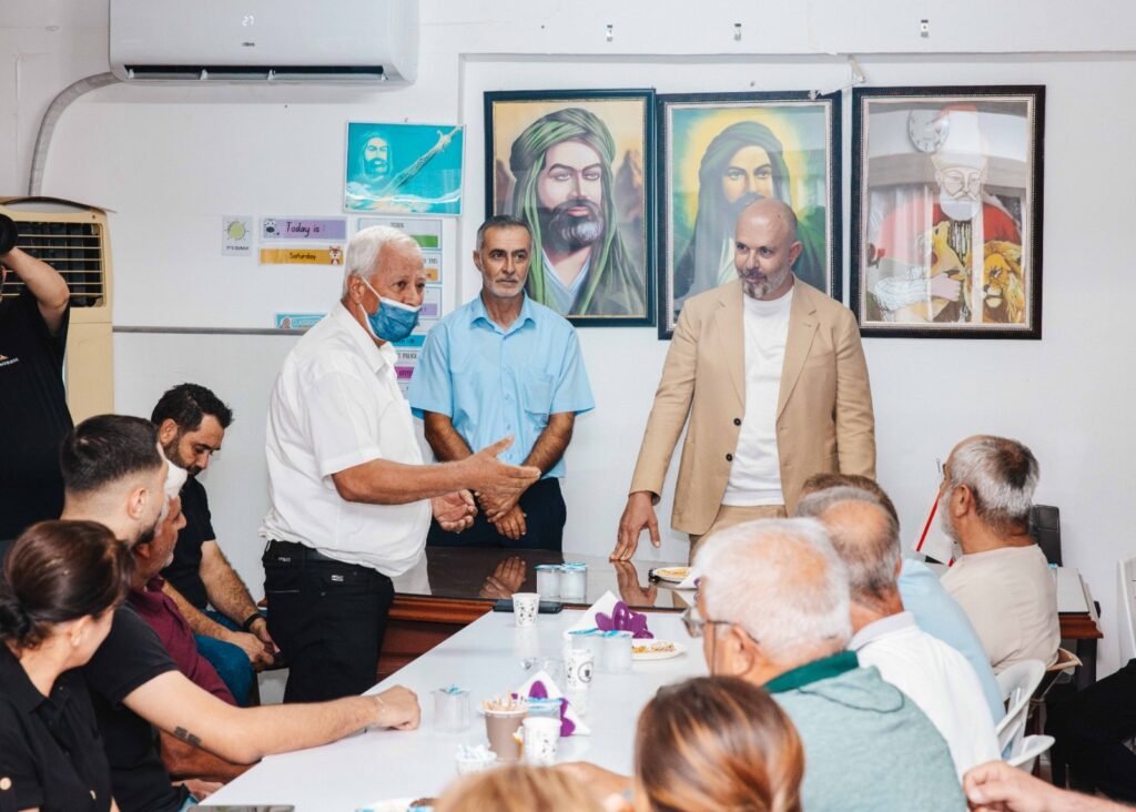 Koral Bozkurt Alevi Kültür Merkezi Gazimağusa Şubesi’ni ziyaret etti Koral Bozkurt Alevi Kültür Merkezi Gazimağusa Şubesi’ni ziyaret etti