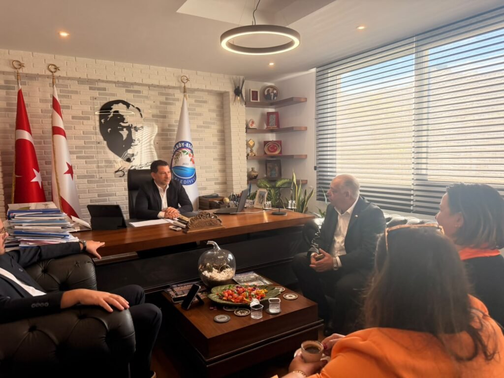 UBP Çatalköy-Esentepe Belediye Başkan adayı Albayrak, Çatalköy-Esentepe Belediyesi’ni ziyaret etti UBP Çatalköy-Esentepe Belediye Başkan adayı Albayrak, Çatalköy-Esentepe Belediyesi’ni ziyaret etti