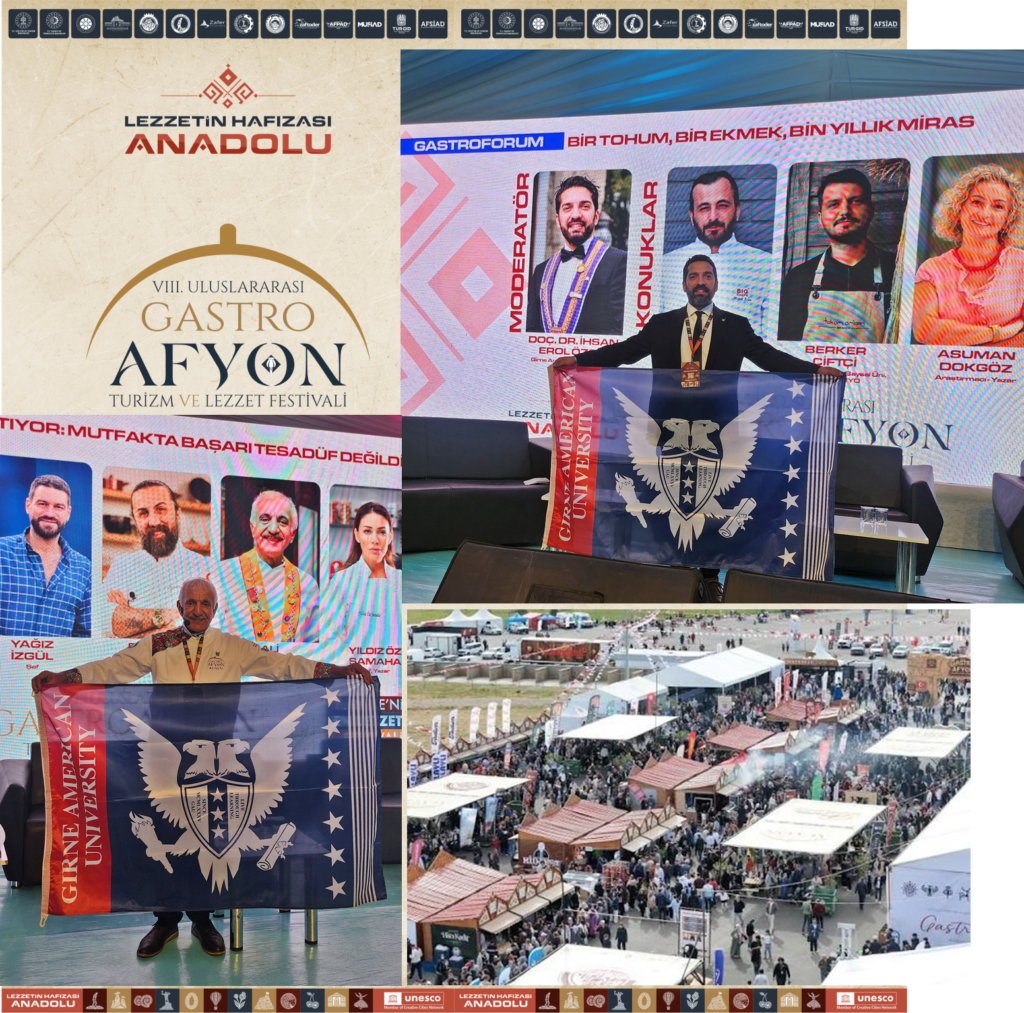 GAÜ, 8. Uluslararası Gastro Afyon Turizm ve Lezzet Festivali’nde temsil edildi GAÜ, 8. Uluslararası Gastro Afyon Turizm ve Lezzet Festivali’nde temsil edildi