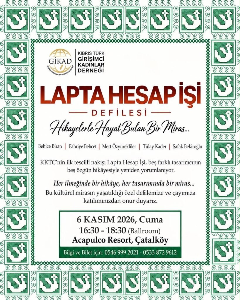 Çatalköy'de Lapta Hesap İşi defilesi düzenleniyor