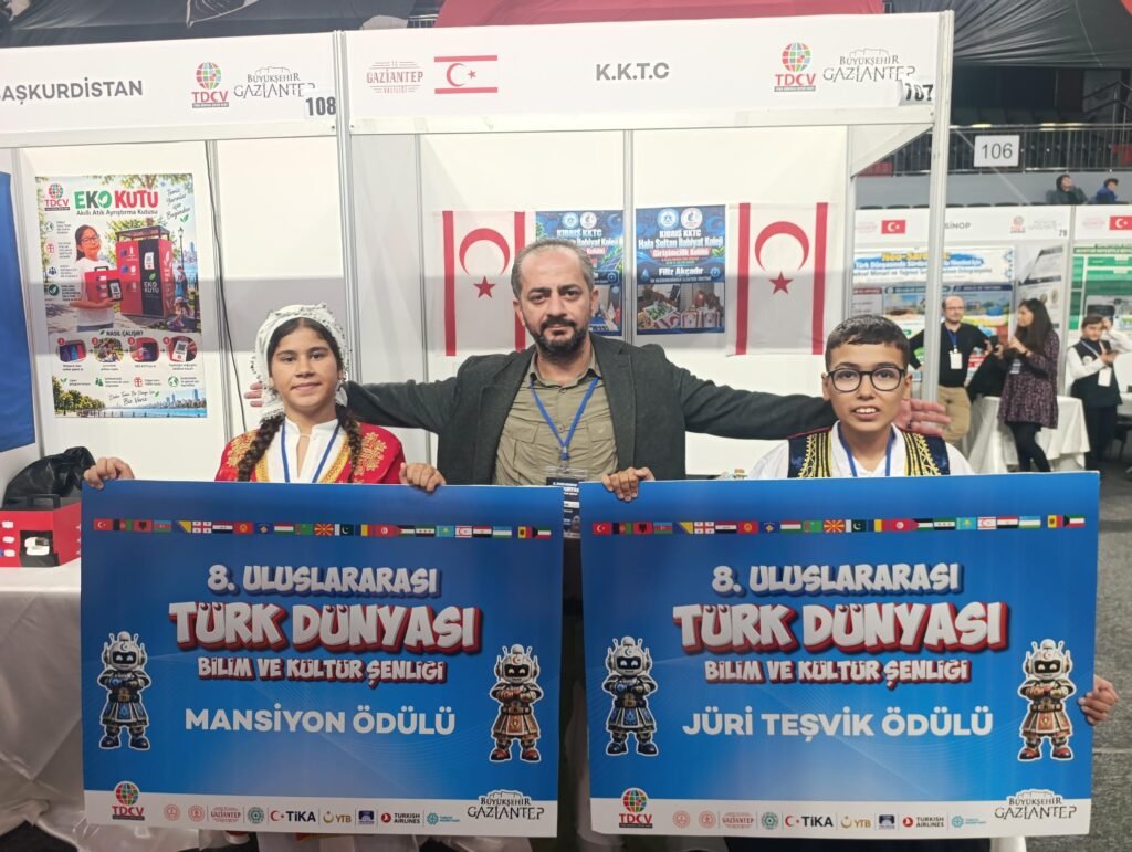 8. Uluslararası Türk Dünyası Bilim ve kültür Şenliği’nde Hala Sultan İlahiyat Koleji’ne çifte ödül 8. Uluslararası Türk Dünyası Bilim ve kültür Şenliği’nde Hala Sultan İlahiyat Koleji’ne çifte ödül