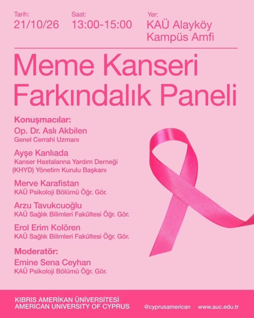 KAÜ’den Meme Kanseri Farkındalık Ayı etkinlikleri