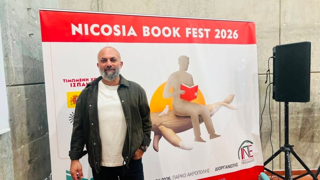 Korkmazhan, Güney Kıbrıs’ta yapılan Lefkoşa Kitap Festivali’ne konuk oldu