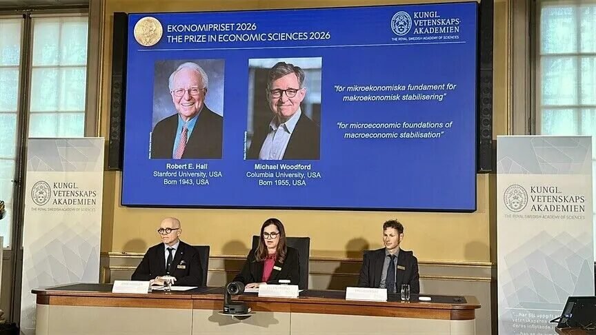 Nobel Ekonomi Ödülü’nü Robert E. Hall ve Michael Woodford kazandı Nobel Ekonomi Ödülü'nü Robert E. Hall ve Michael Woodford kazandı