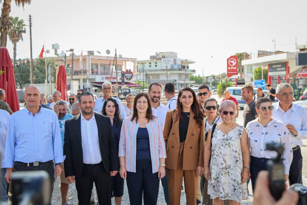 CTP İskele Belediye Başkanı adayı Nereli, bölge ziyaretindeydi CTP İskele Belediye Başkanı adayı Nereli, bölge ziyaretindeydi