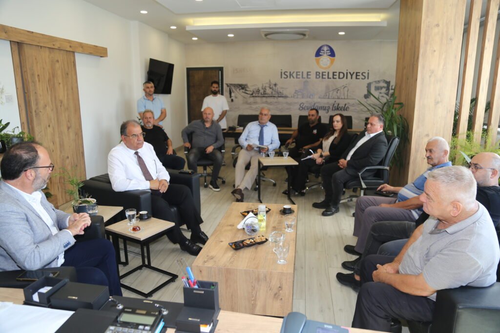 Sucuoğlu'ndan İskele Belediyesi’ne ziyaret